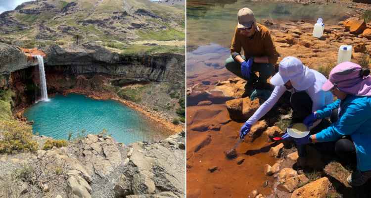 Documental registró pionera exploración que rastreó microorganismos prehistóricos en el volcán Copahue