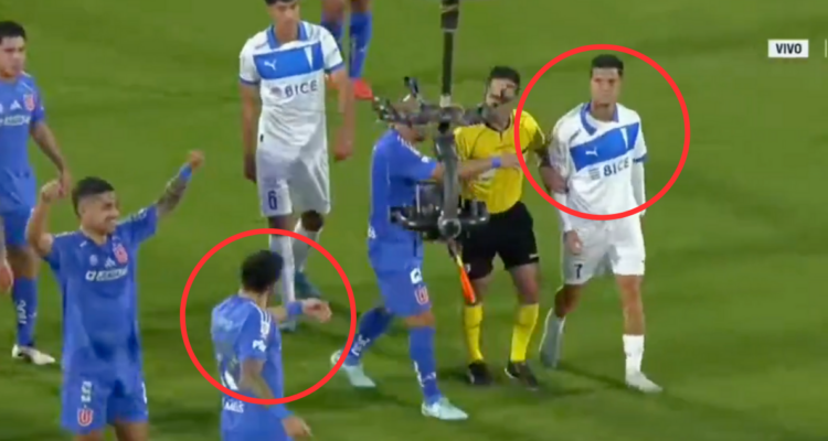 Revelan gesto de Zaldivia contra Gentil en tenso cierre de Clásico Universitario.