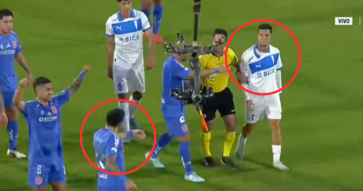 Revelan gesto de Zaldivia contra Gentil en tenso cierre de Clásico Universitario.