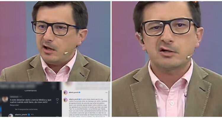 Alberto Precht y críticas por trabajar con parálisis facial: “Mi cabeza y mi corazón están intactos”