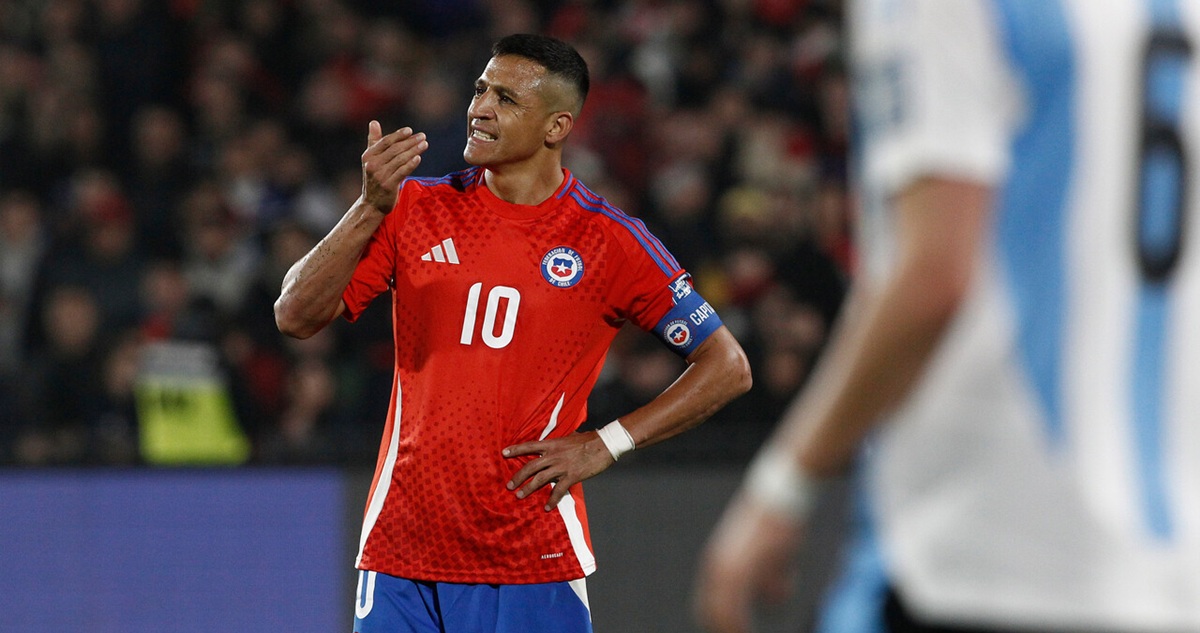 Alexis Sánchez vs Argentina.