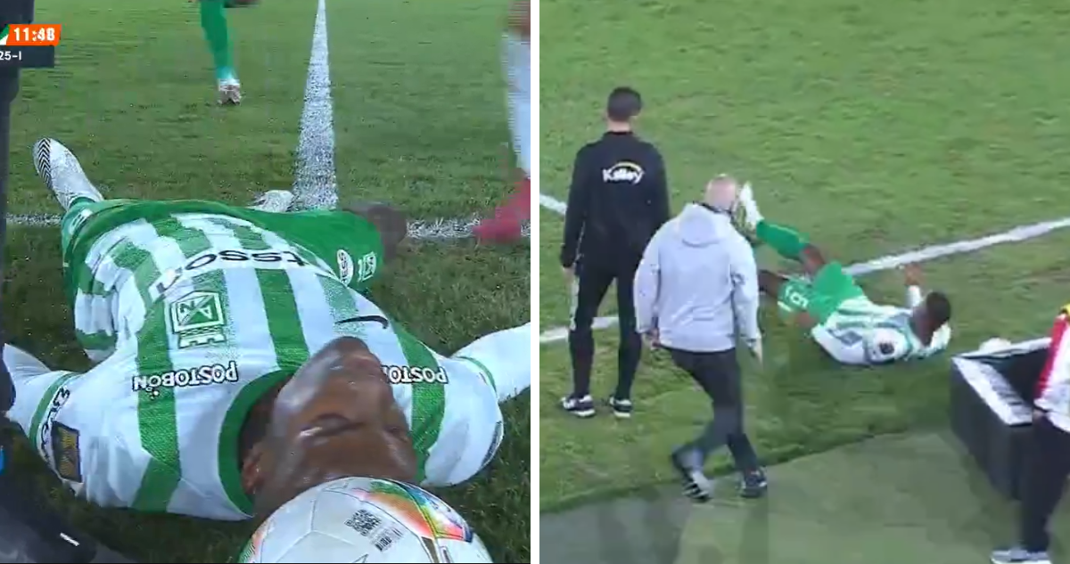 Minutos de angustia luego de que futbolista colombiano Andrés Román se desplomara en pleno partido