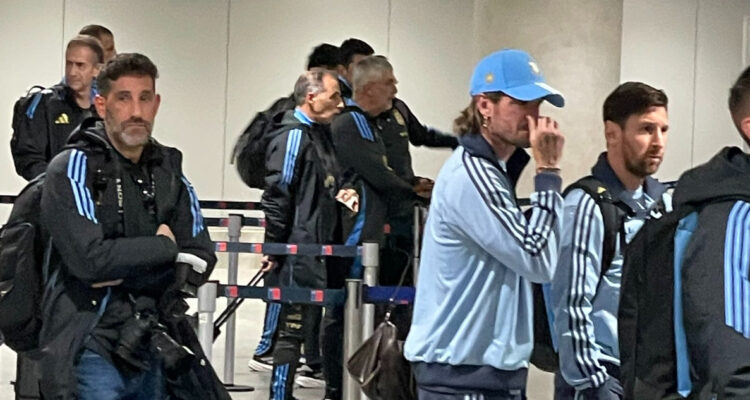 Argentina en el Aeropuerto de Santiago