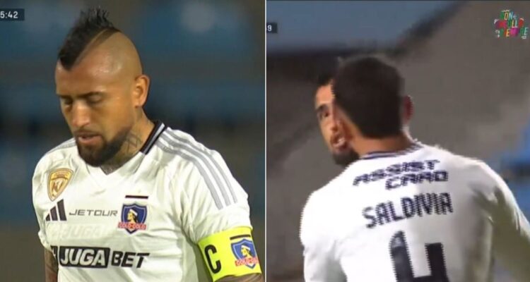 Arturo Vidal: autogol y pelea con De Paul