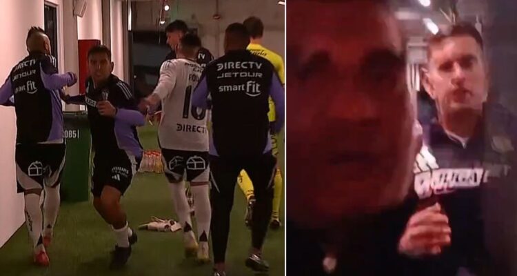 Arturo Vidal fue en busca de Fernando de Paul rumbo al vestuario: ya se habían peleado en cancha