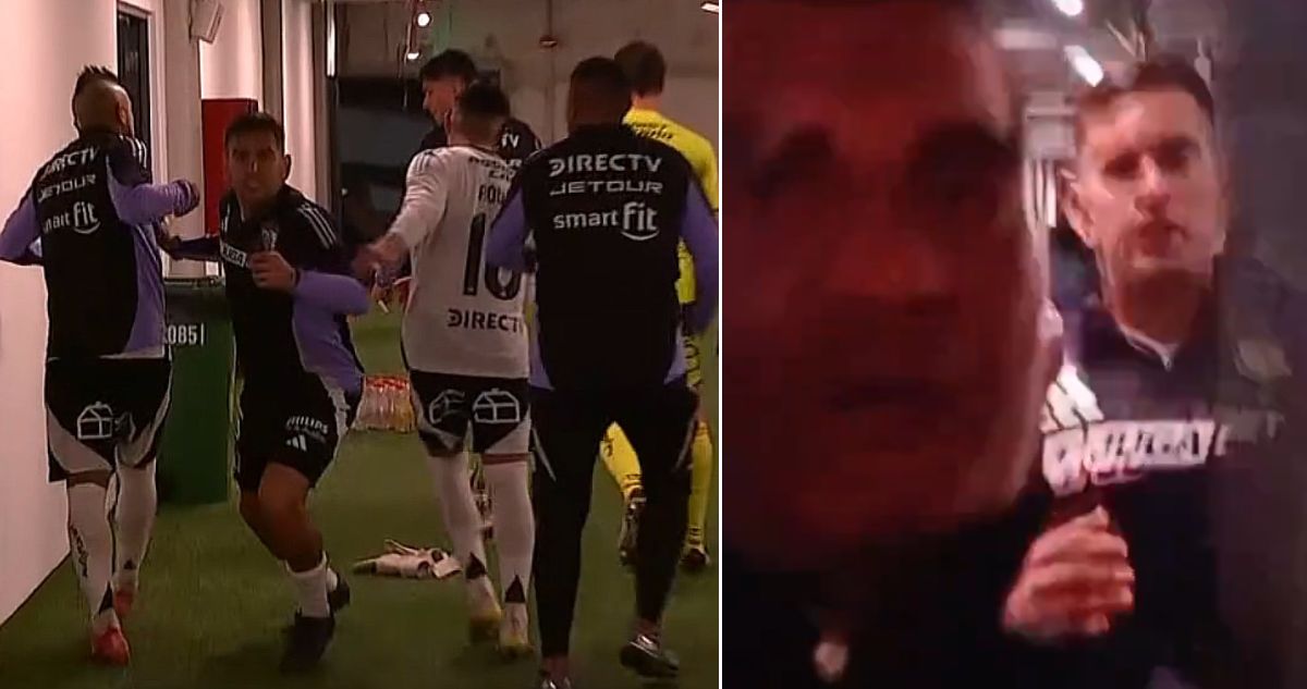 Arturo Vidal fue en busca de Fernando de Paul rumbo al vestuario: ya se habían peleado en cancha