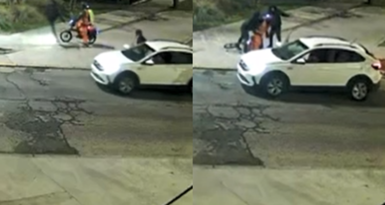 Violento asalto a hombre en Quinta Normal: lo golpearon con pistolas y le robaron bicicleta eléctrica