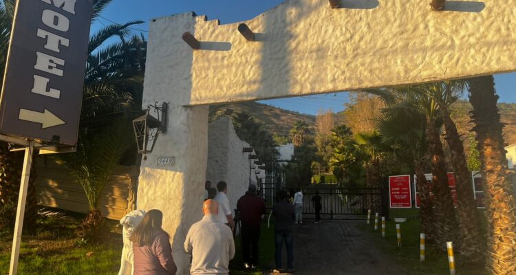 Entrada de motel Eros