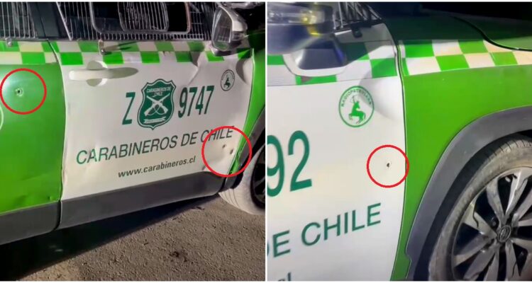 Atacan a balazos a carabineros en operativo Calle Sin Violencia en Lo Espejo: 2 patrullas con impactos