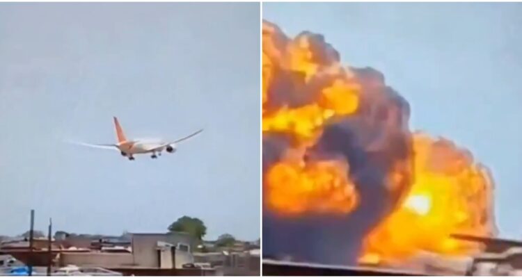 Avión con más de 240 pasajeros se accidente en India minutos después del despegue
