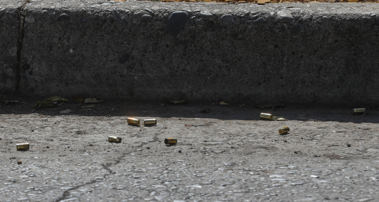Casquillos de bala por ola de homicidios en el Gran Concepción