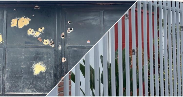 Balacera en Conchalí termina con un herido, una casa con 90 disparos y una escuela sin clases