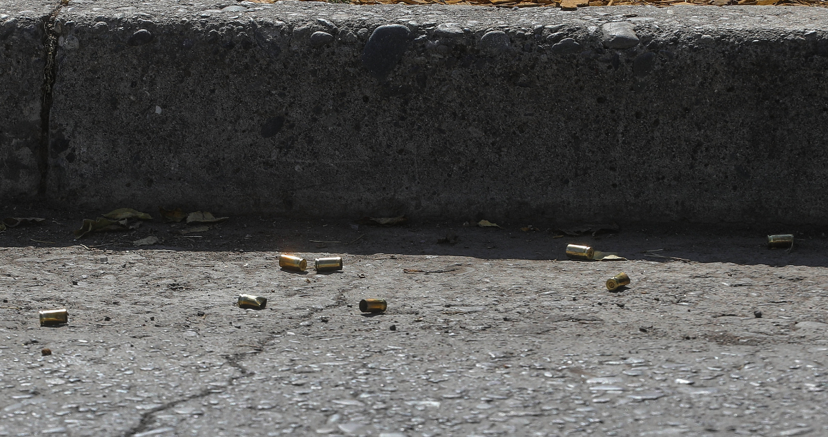 Casquillos de bala por ola de homicidios en el Gran Concepción