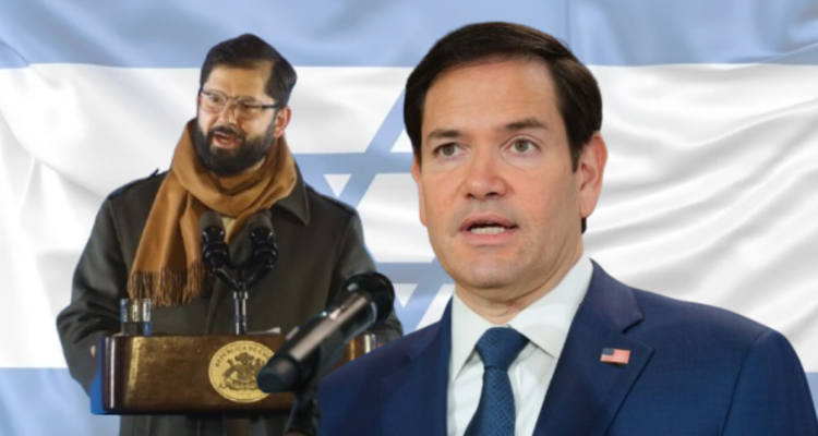 Boric rechaza contacto con Israel