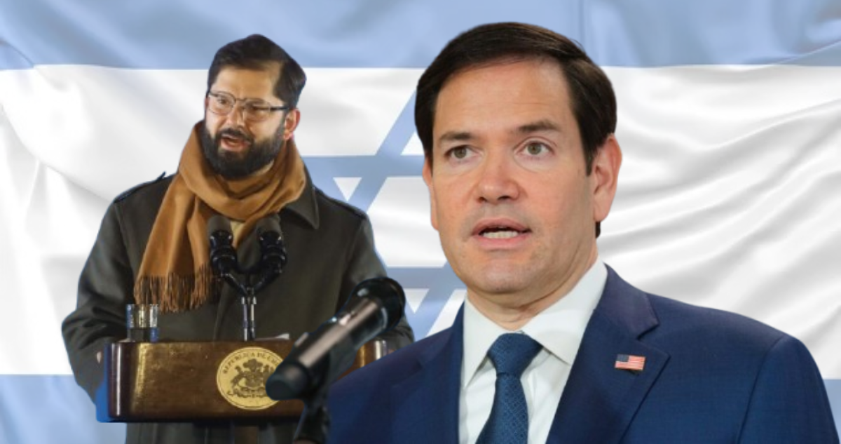 Boric rechaza contacto con Israel