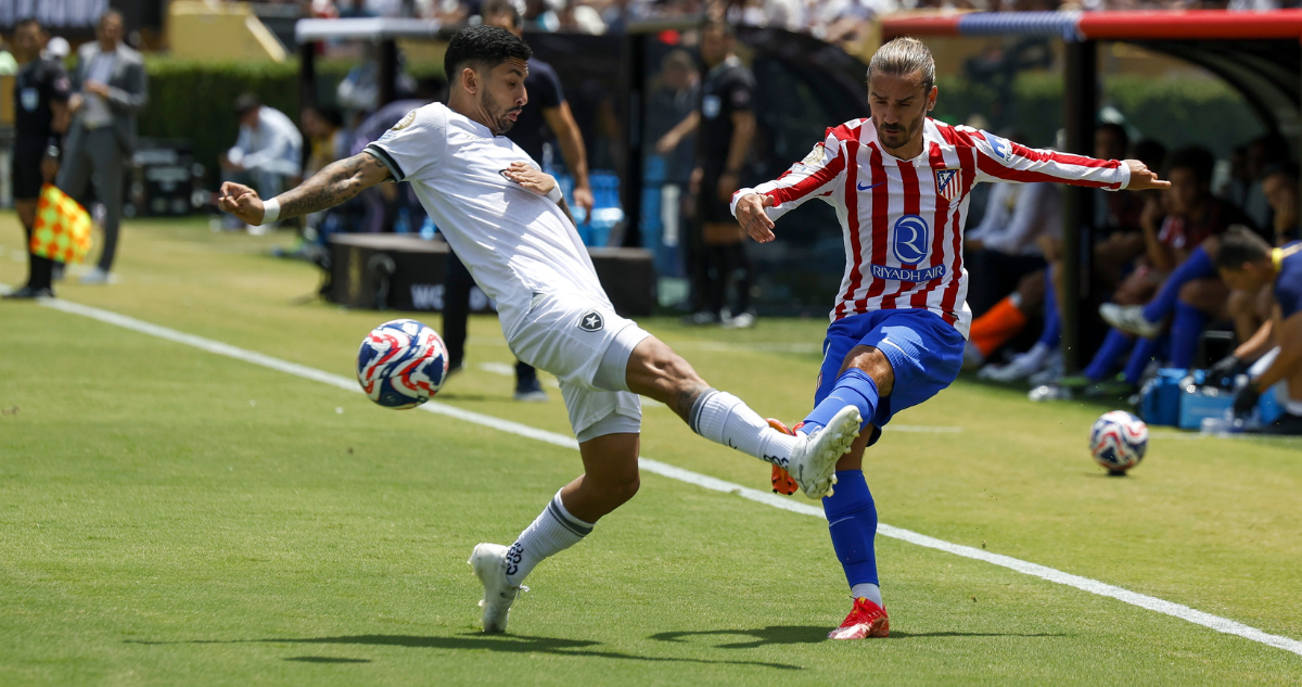 Botafogo cae pero elimina al Atlético Madrid del Mundial de Clubes: PSG también a octavos