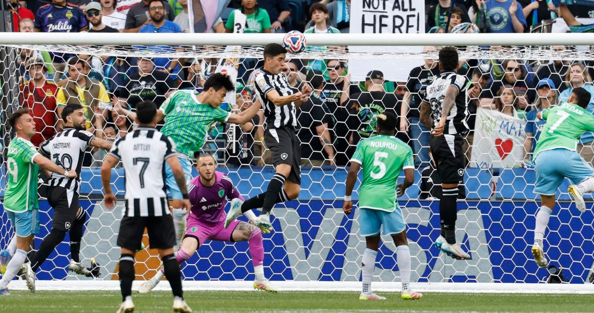 Botafogo venció a Seattle Sounders en el Mundial de Clubes
