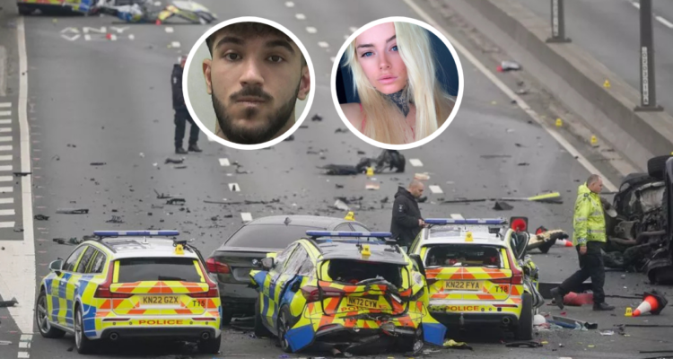 Británica tuvo primera cita del terror: fue parte de persecusión policial que terminó en accidente