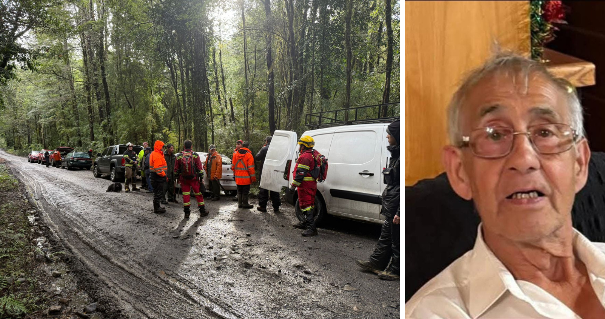 Búsqueda de adulto mayor desaparecido en Puyehue