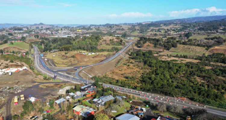 Obras del bypass de Castro