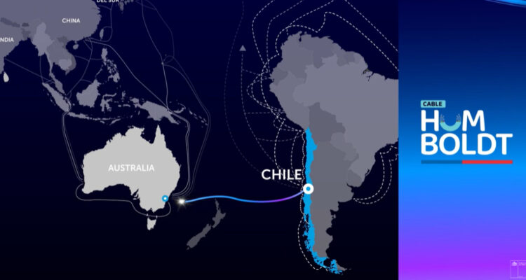 Ilustración del cable de Humboldt