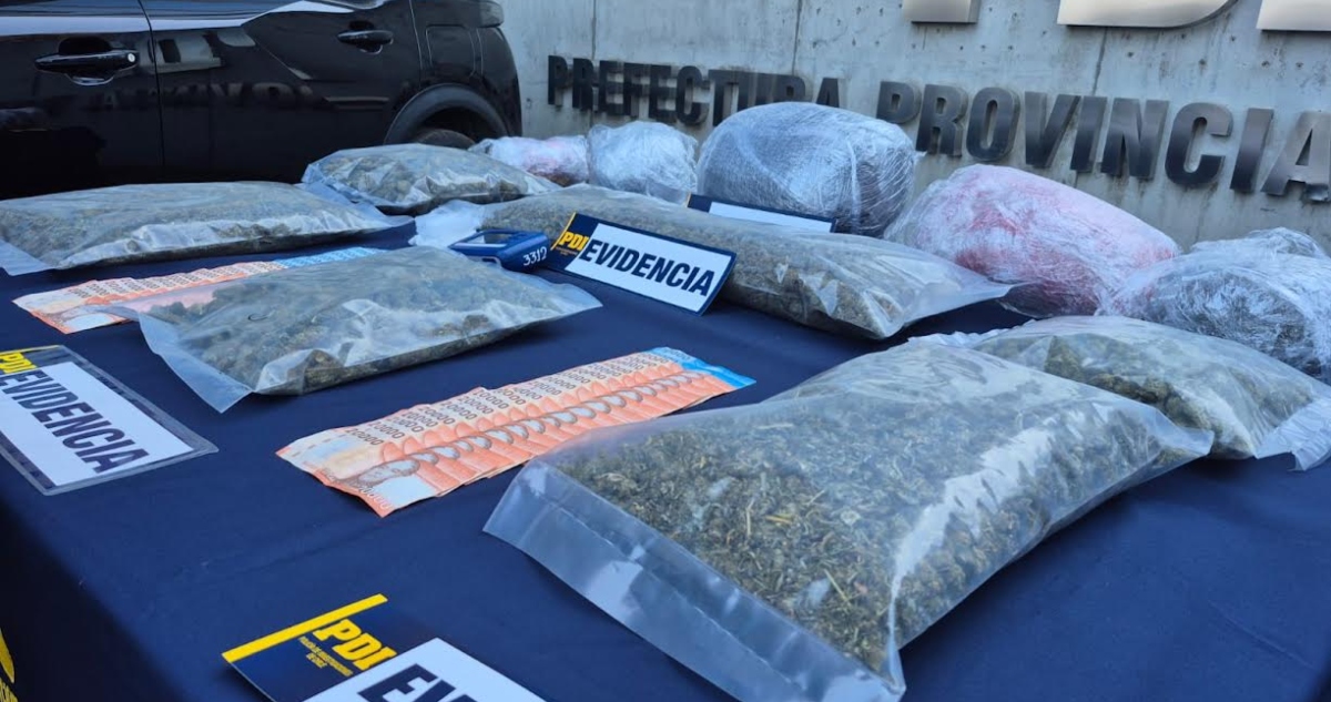 CAE BANDA QUE VENDÍA DROGA A UNIVERSITARIOS EN VALPARAÍSO