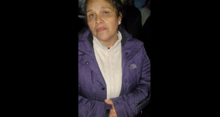 Hermana de desaparecido en San Pedro de la Paz.