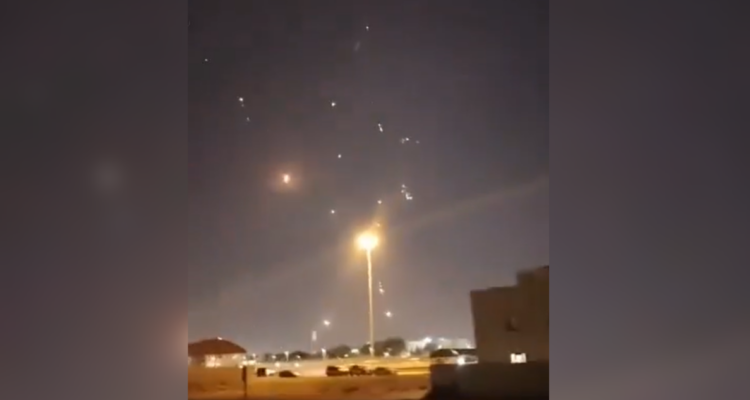 Irán ataca con misiles bases de EEUU en Qatar e Irak