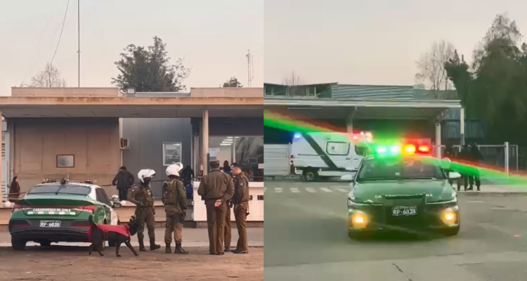 Hombre golpea a carabinero y lo deja inconsciente para evadir control: huyó con ayuda de vecinos