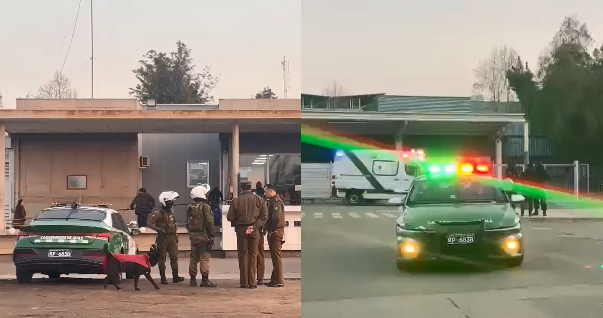 Hombre golpea a carabinero y lo deja inconsciente para evadir control: huyó con ayuda de vecinos