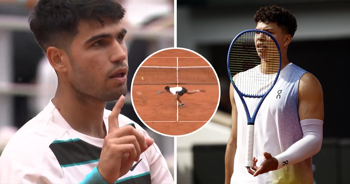 Carlos Alcaraz dio una lección de deportividad en Roland Garros.