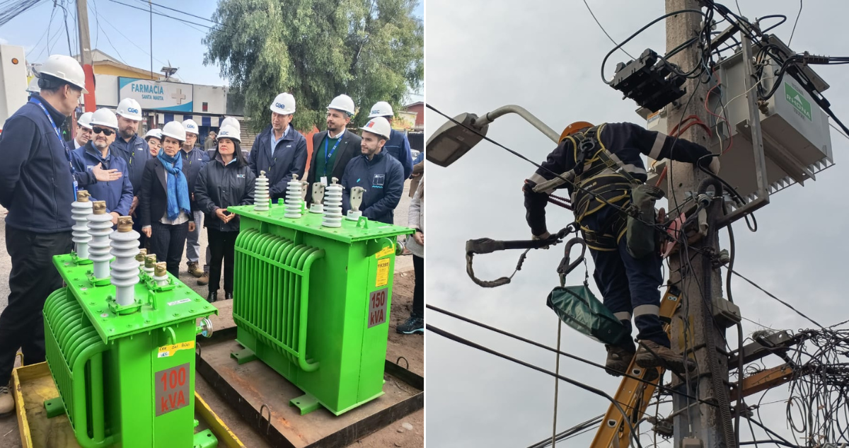 CGE y Tusan instalan los primeros transformadores eléctricos “verdes” en la red energética del país