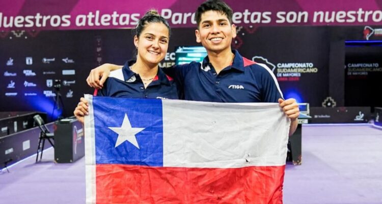 Chile Tenis de Mesa oro Sudamericano