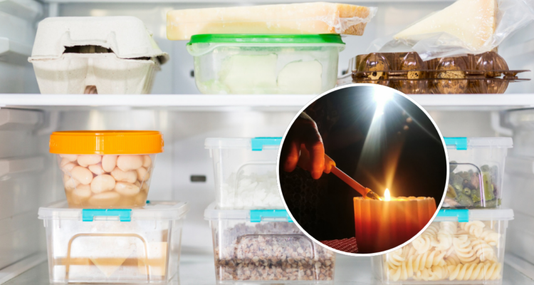 comida refrigerador corte de luz