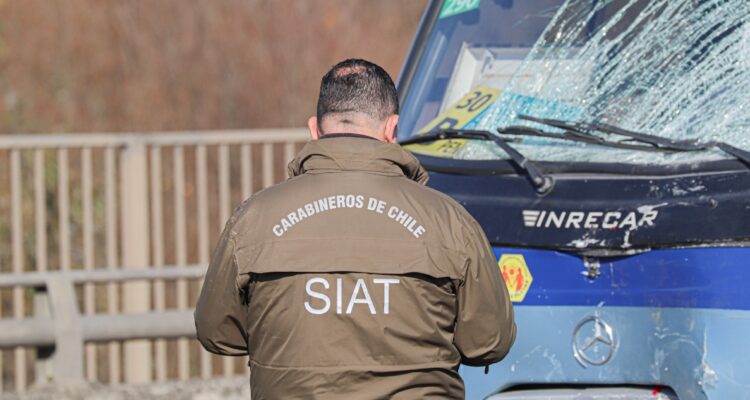 Conductor de micro formalizado por fatal choque en Ruta 150