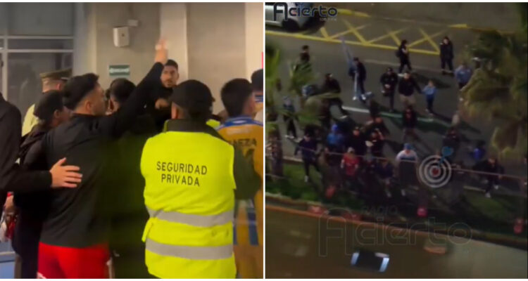 Conflicto entre jugadores de Iquique-Everton y apretón de hinchas
