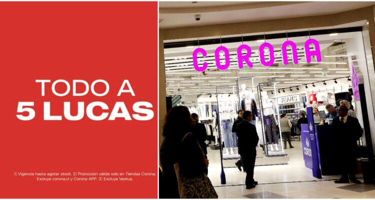 Corona “no lo soluciona”: no pudo evitar quiebra, cerrará sus tiendas y empieza a rematar el vestuario