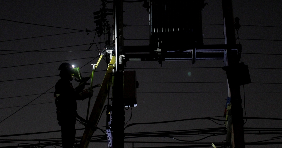 Más de 160 mil hogares del país se mantienen sin energía eléctrica por lluvias