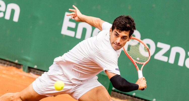 Cristian Garin en el Challenger de Poznan