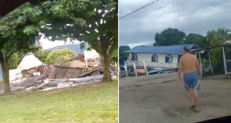Cuatro heridos leves y daños materiales menores deja sismo de magnitud 6,5 en el centro de Colombia