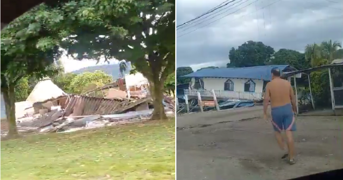 Cuatro heridos leves y daños materiales menores deja sismo de magnitud 6,5 en el centro de Colombia