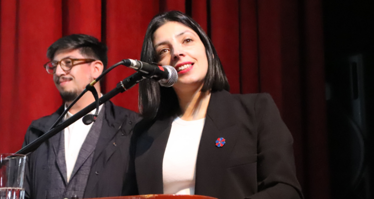 Giovanna Moreira en acto