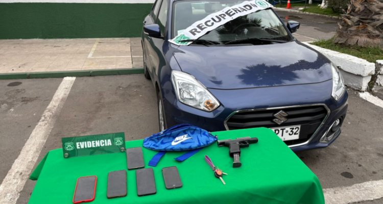 Desbaratan a banda ligada a robos en Puente Alto y San Miguel: tres adultos y un menor detenidos