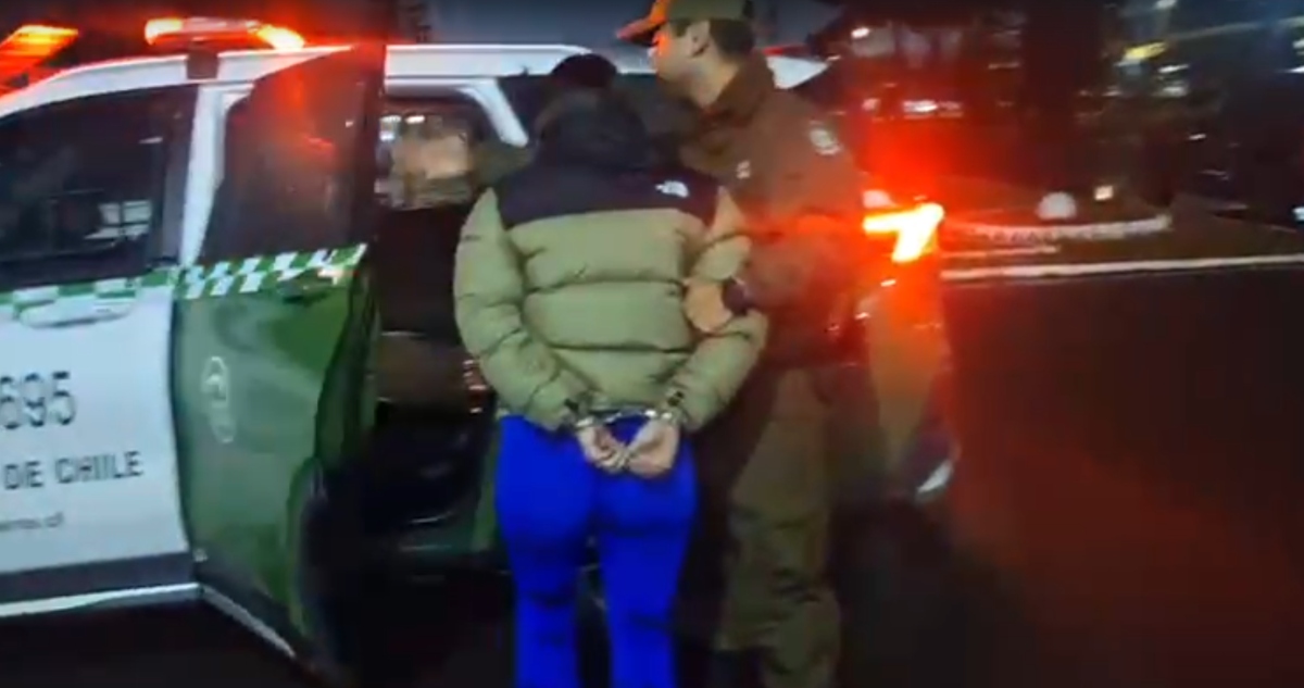 Detenida por balacera en colegio de San Pedro de la Paz