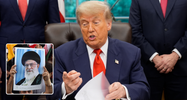 Trump amenaza a Irán de volver a bombardearlos si reactivan su programa nuclear