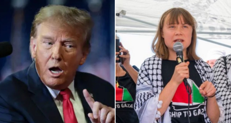 Donald Trump contra Greta Thunberg