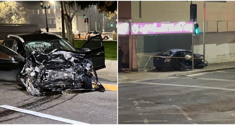 Dos personas mueren en la Alameda tras ser colisionadas por sujetos perseguidos por Carabineros