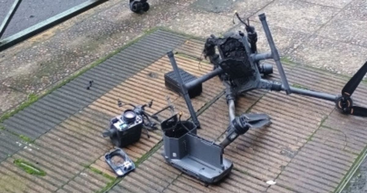Dron de patrullaje cae en pleno centro de Temuco: DGAC está investigando las causas