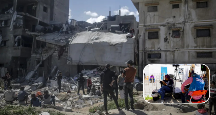 Ataques israelíes dejan incomunicada y sin internet a la Franja de Gaza