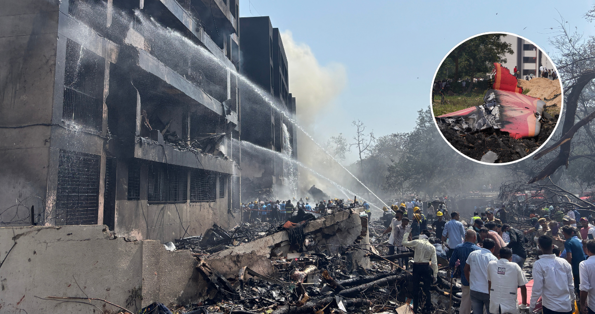 Aumentan a 265 muertos tras tragedia de Air India: avión iba con 242 pasajeros